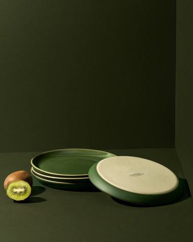 Stoneware Flat Dessert Plate | Epa 7.9"