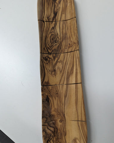 As Is - Olive Wood Bread Slicing Board
